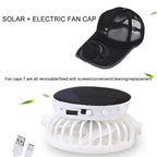 Solar Fan Cap – Cooling Mesh Cap for Hot Days